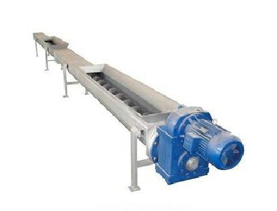 Productive steel screw conveyor