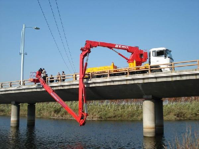  6x4 Bridge inspection truck