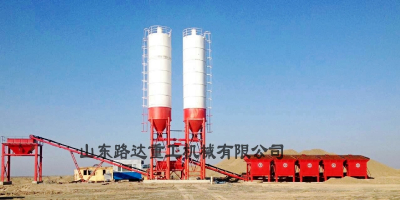 Stabilized soil mixing plant
