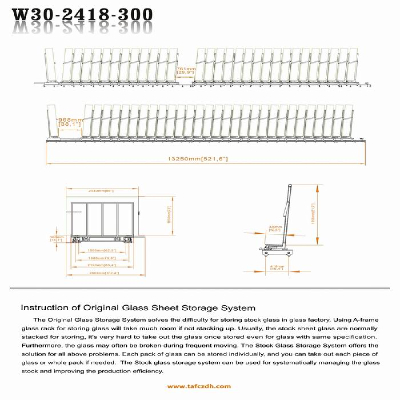 Original Glass Sheet Storage System