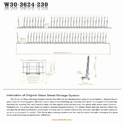 Original Glass Sheet Storage System