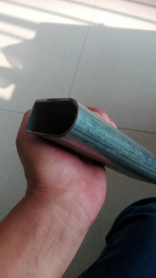 D shape steel tube