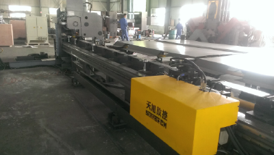 CNC Hydraulic Flat Bar Punching, Marking and Cutting Machine