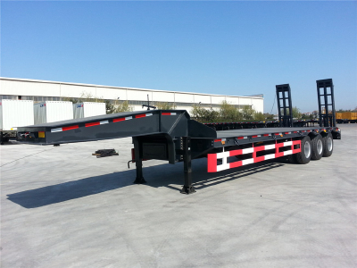 CIMC low bed semi-trailer