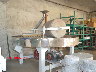 Stone mill flour machine