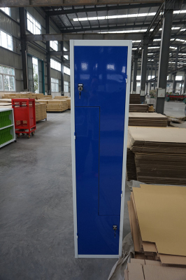 High quality clothes cabinet 2 door metal school lockers / gym storage cabinet