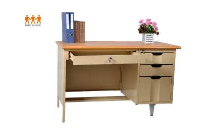 Hot Sell Cold Rolled Steel Writing Desk/Office Desk