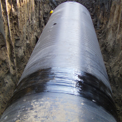 HDPE Plastics-Steel Double Wall black water Pipe price