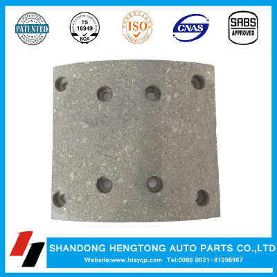 WVA19486 truck brake lining for Man and benz truck auto parts manufacturer