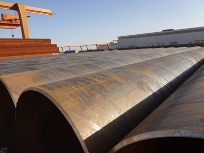 Thick wall spiral steel pipe