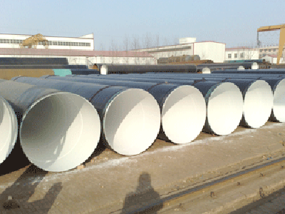 3 PE spiral steel pipe