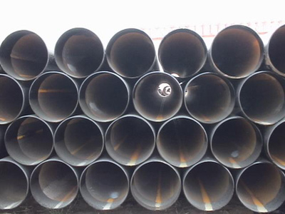 Straight seam welded pipe