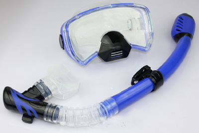 Factory direct sale high quality full face snorkel mask diving equipmentmask and snorkel set