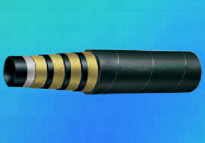 Wire winding hydraulic hose 02
