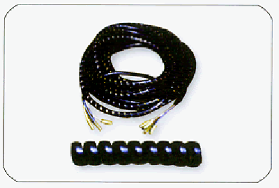 Automotive wiring harness cover to protect the spring series