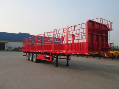 12.4M Three-axle Stake Semi Trailer with good price