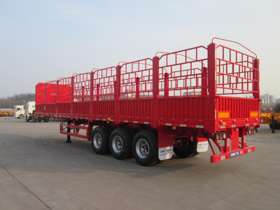 12.4M Three-axle Stake Semi Trailer with good price