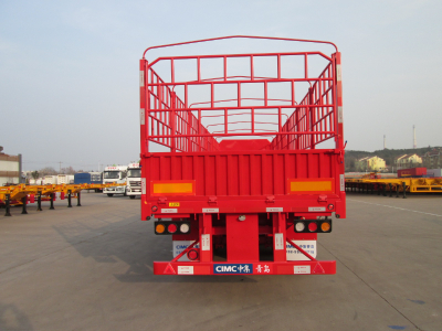 HOT SALE!!! 12.4M Three-axle Stake Semi Trailer with good price