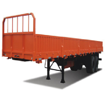 HOT Sale!!! 12.5M Three-axle Dropside Semi Trailer