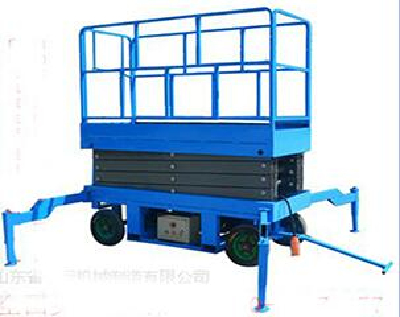 SJY0.3-9 Mobile Elevating Work Platforms  by manual operation