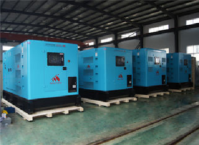 4 Sets silent type 400KW diesel genset exported to South Asia