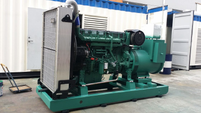 400 KW open type volvo diesel generator