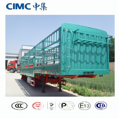 CIMC 3 Axle Livestock Transport Cargo Trailer Low Price
