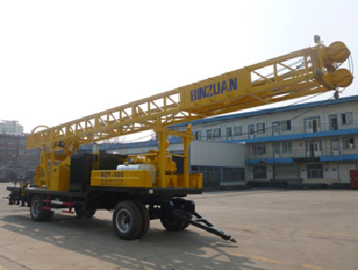 2016 hot selling BZT-400 Trailer Type Drilling Rig