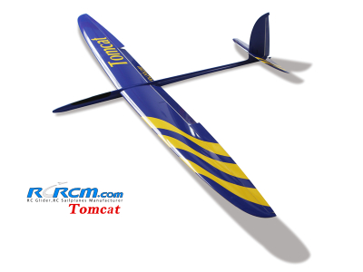 E-Tomcat RC glider of rcrcm