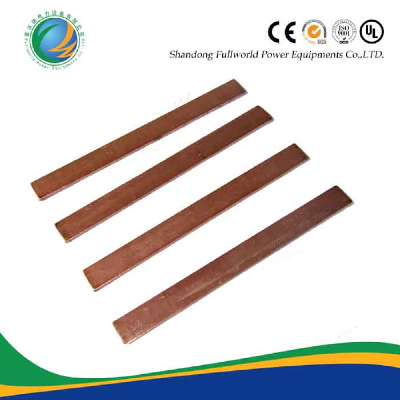 Copper clad flat steel