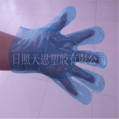 Disposable HDPE gloves used for Food service