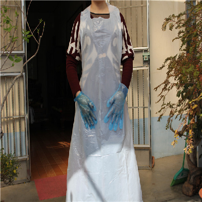 Disposable PE apron with competitive price