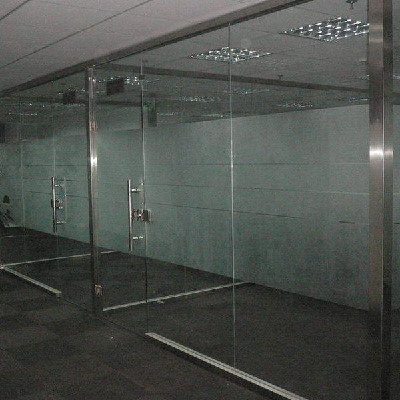 glass door