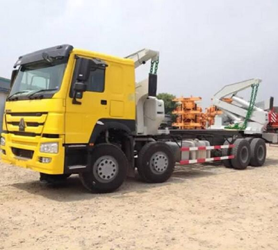 8*4 side loader,20GP/40ft container side loader , 3 axle side liftcontainersidelifter,container self loading container truck trailer