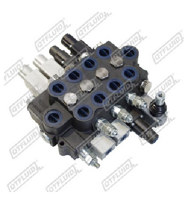 110L/min hydraulic monoblock control valves