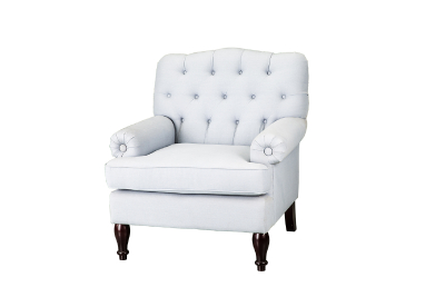 Accent chair, fabric chair