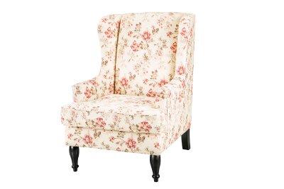 Accent chair, fabric chair