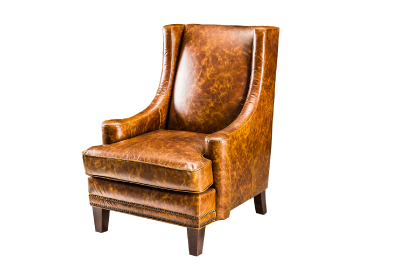 Accent chair, fabric chair