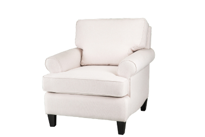 Accent chair, fabric chair