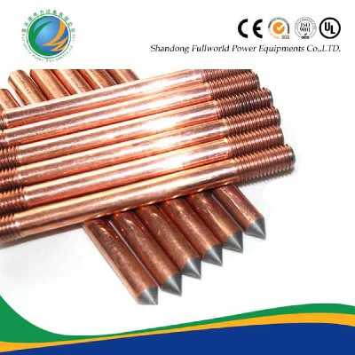 Copper bonded earthing rod