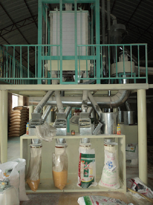 30 tons of corn processing equipment