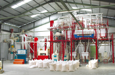 80 tons of corn processing