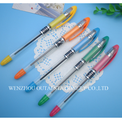 OUTAE Plastic BallPoint Pen Promotional Pen Office Supply Logo Pen OT-317-B