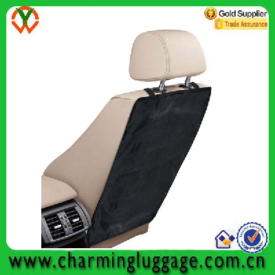 custom logo premium easy to clean kids car seat kick mat
