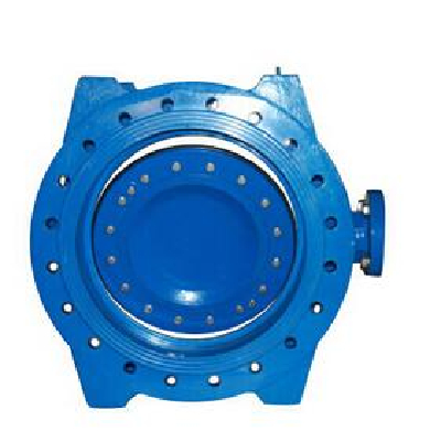 Double flange double eccentric butterfly valve