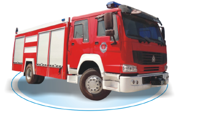 China Supplier Emergency Rescue Howo A type Foam Fire Truck