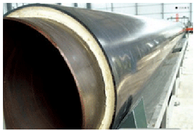 Thermal insulation steel pipe