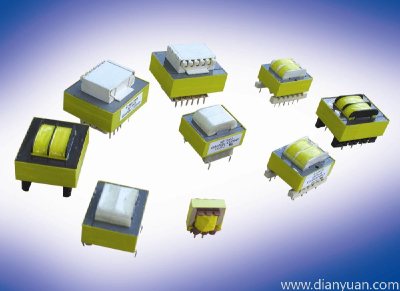 24V AC DC High Frequency Switching Power Supply Transformer Designedwith EI Ferrite Core