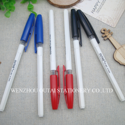 OUTAE Plastic BallPoint PenSmoothFastWritingBallPenPromotionalPenLogoPen OT-301