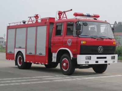 China Supplier Emergency Rescue 4t Dongfeng 4X2 dry powder Fire Truck